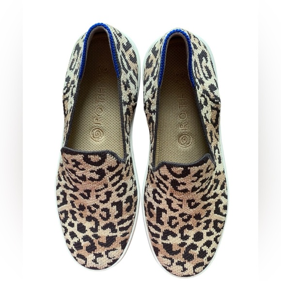 Rothy’s Slip On Cheetah Sneaker Size 5.5 - Picture 6 of 9